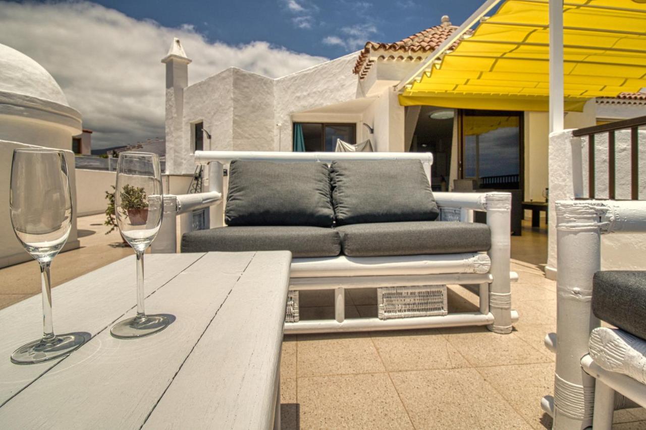 Apartament Penthouse Sea View Jacuzzy Terrace & Pool Playa Feñabe Zewnętrze zdjęcie