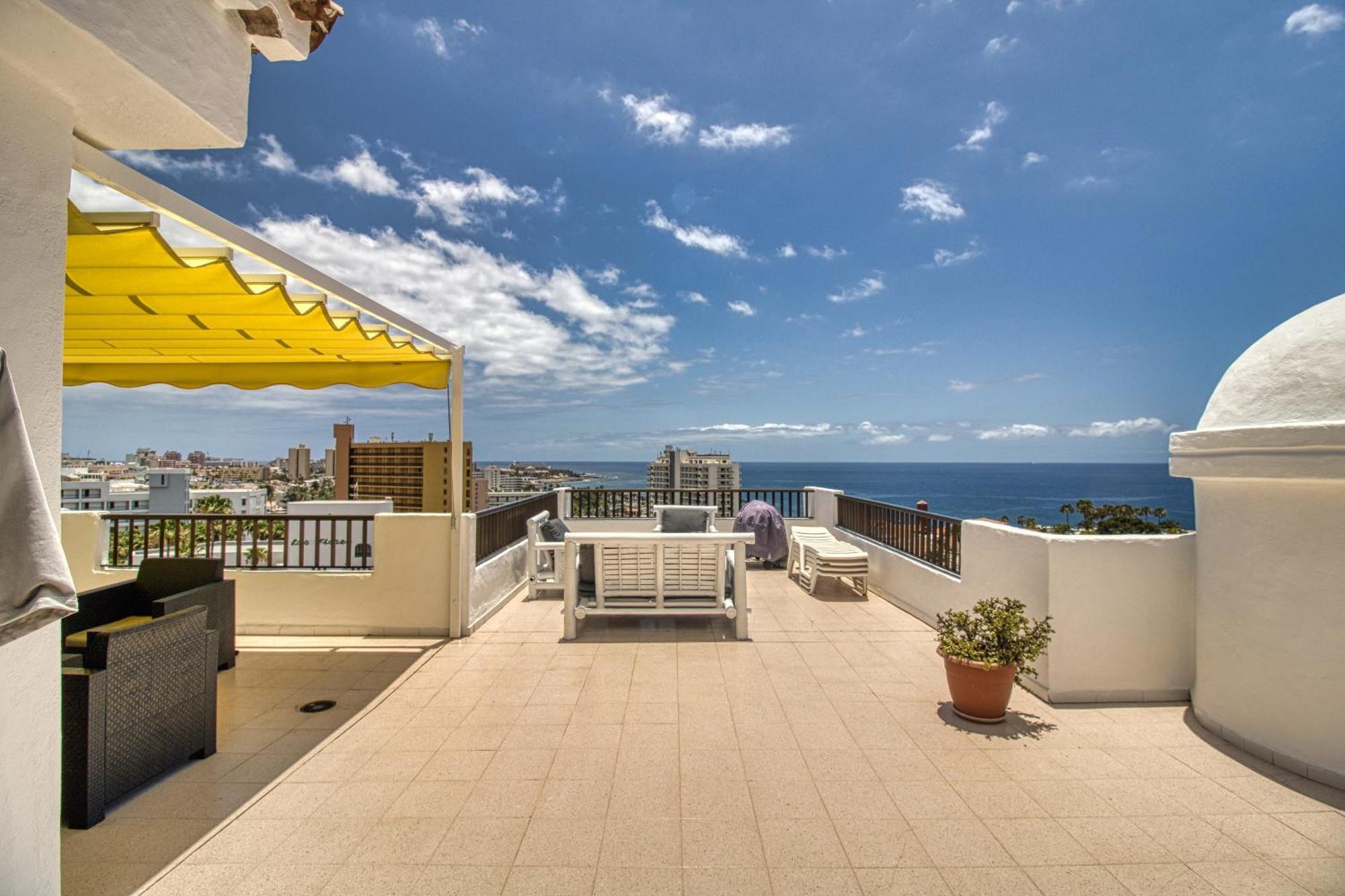 Apartament Penthouse Sea View Jacuzzy Terrace & Pool Playa Feñabe Zewnętrze zdjęcie