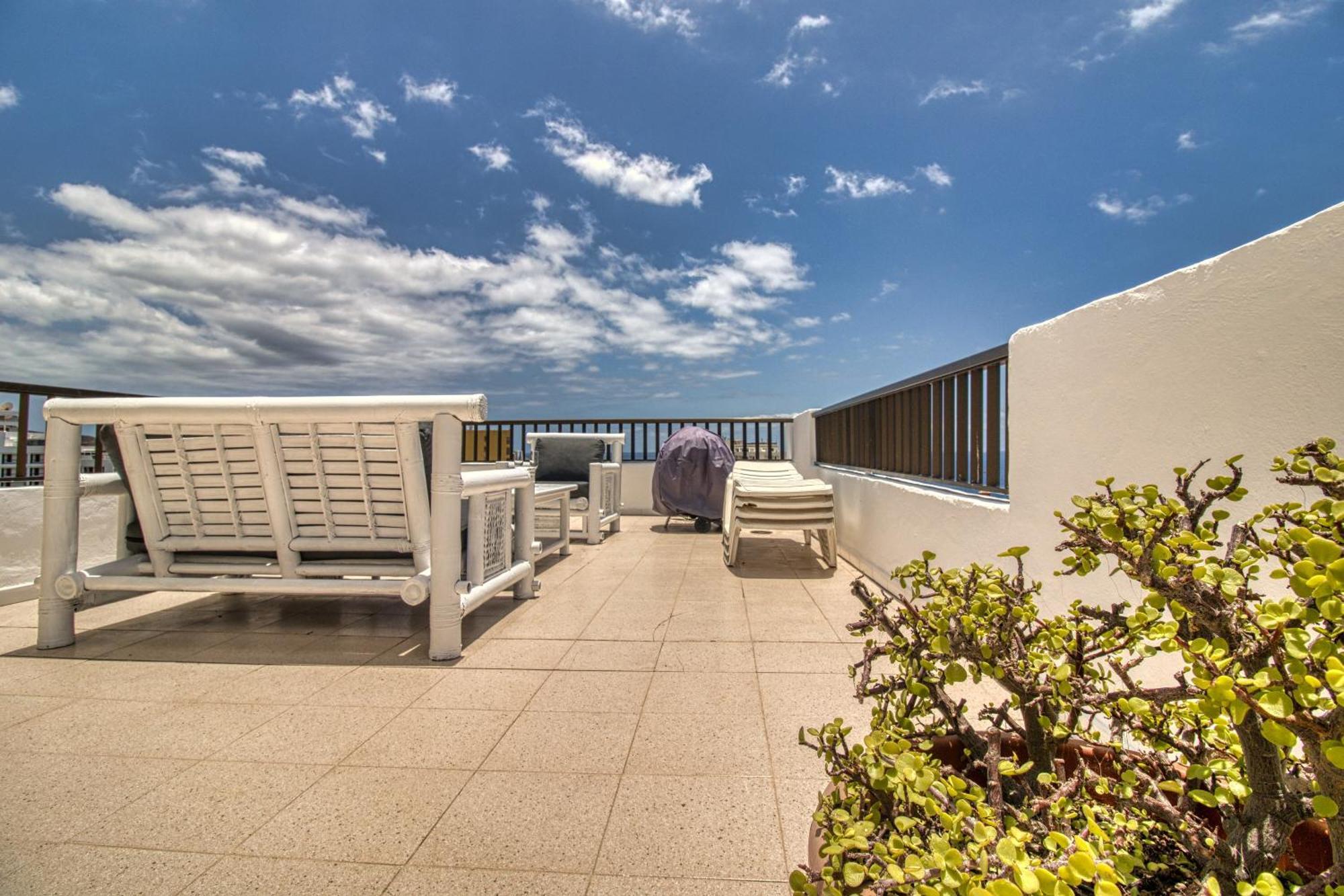 Apartament Penthouse Sea View Jacuzzy Terrace & Pool Playa Feñabe Zewnętrze zdjęcie