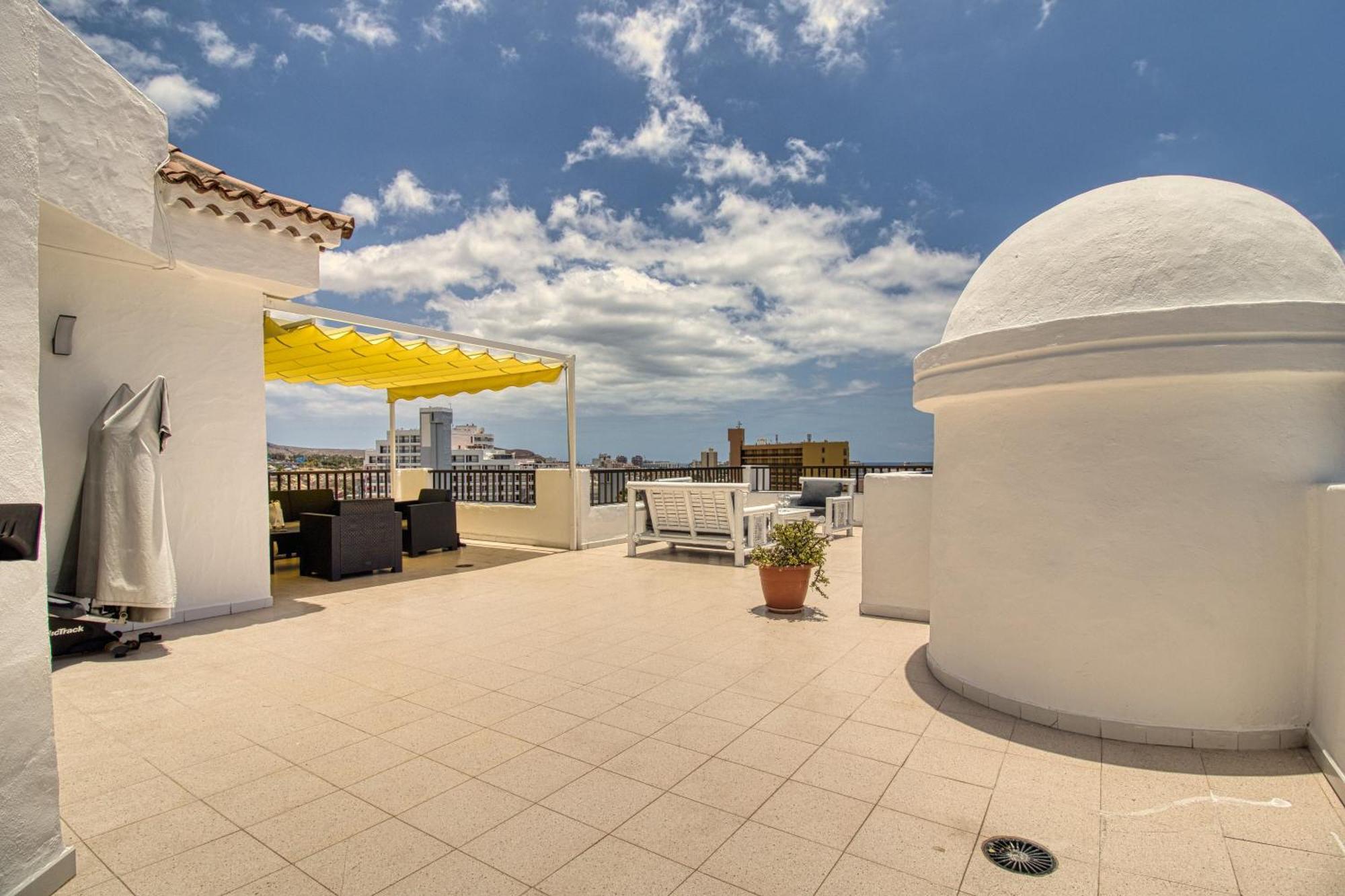 Apartament Penthouse Sea View Jacuzzy Terrace & Pool Playa Feñabe Zewnętrze zdjęcie