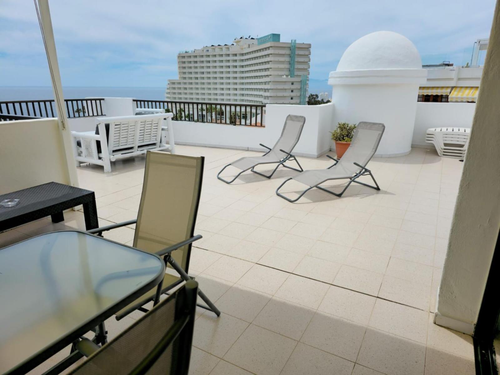 Apartament Penthouse Sea View Jacuzzy Terrace & Pool Playa Feñabe Zewnętrze zdjęcie
